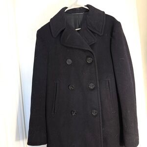 Vintage 1960 US Navy Military Wool Peacoat